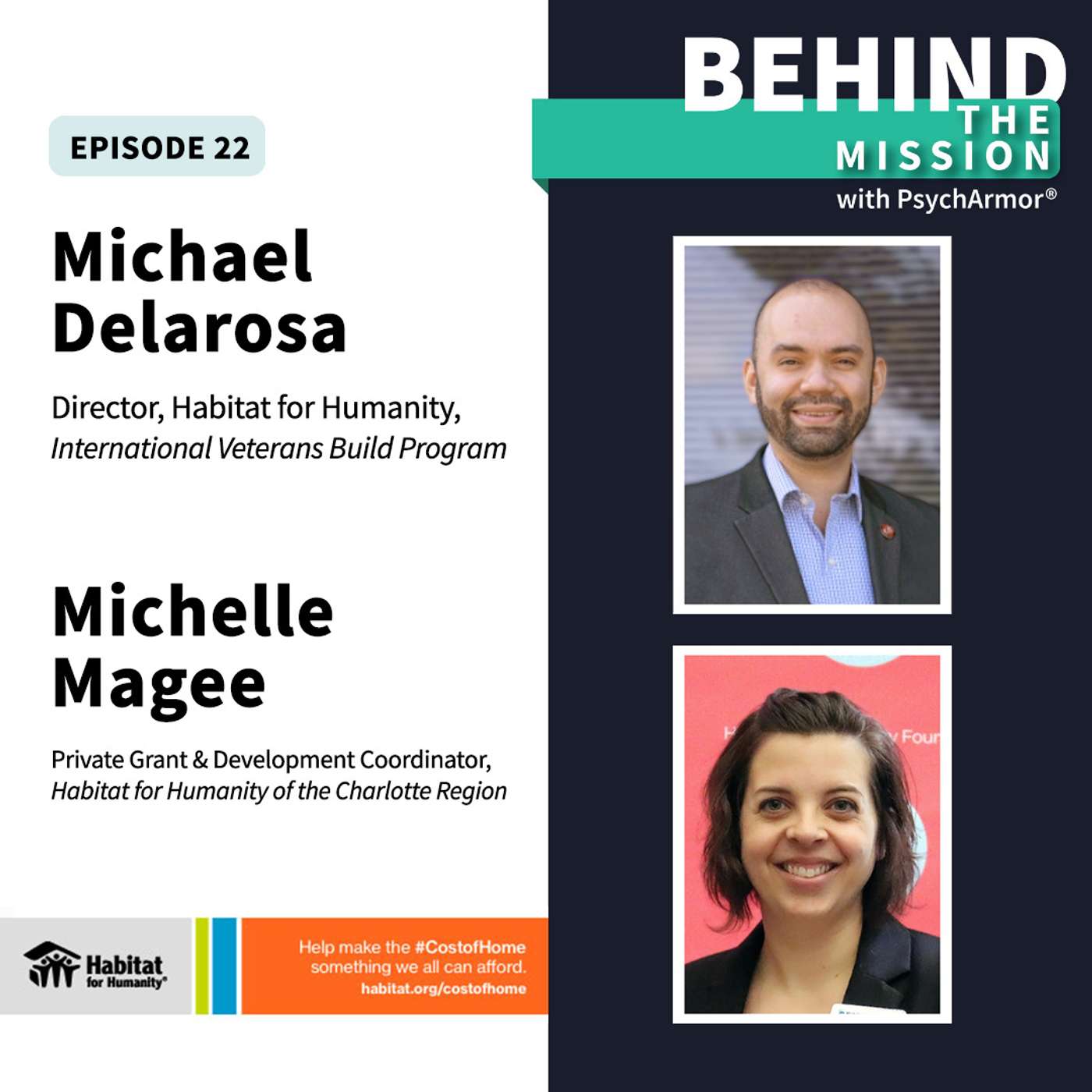 BTM22 - Michael Delarosa and Michelle Magee - Habitat for Humanity