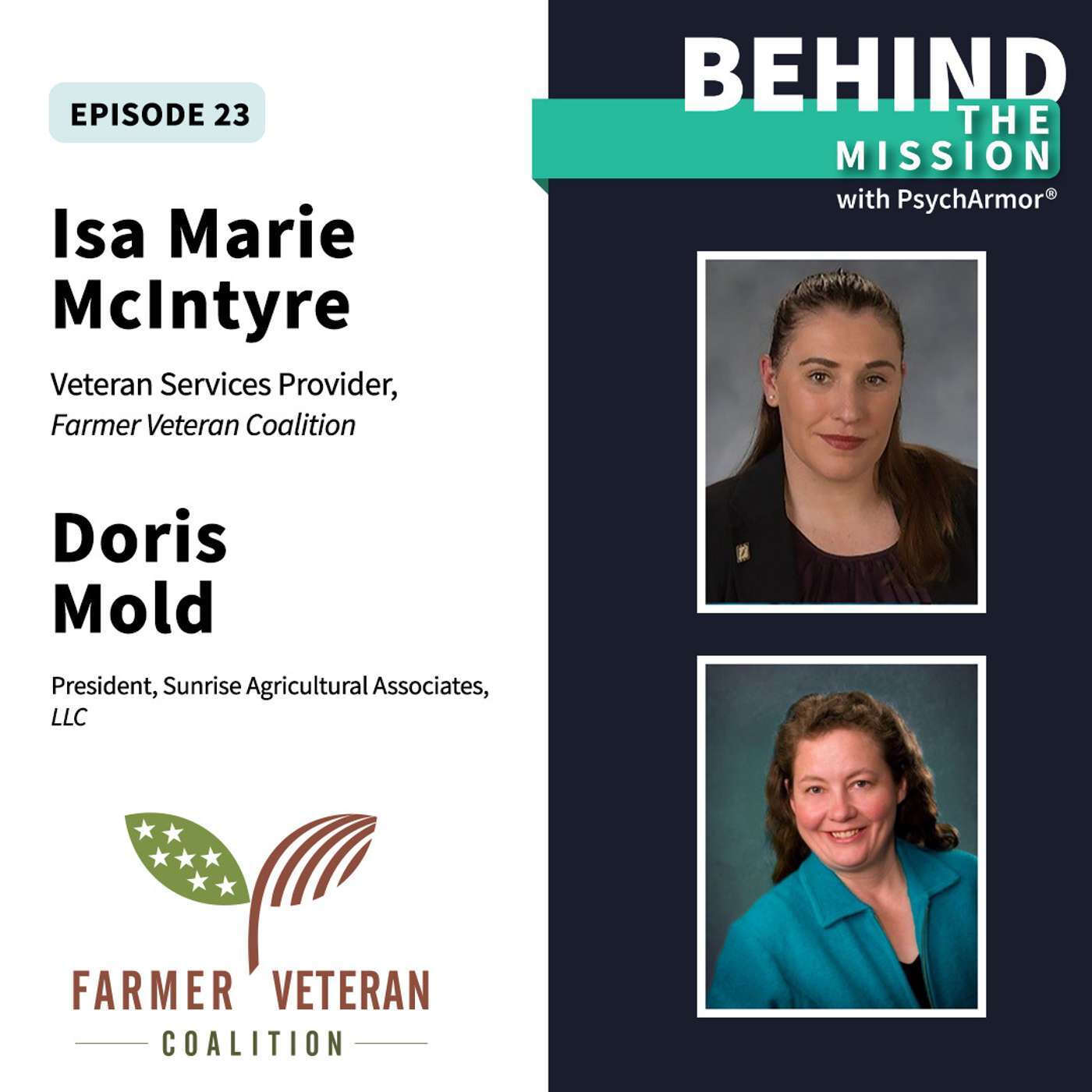 BTM23 - Isa Marie McIntyre and Doris Mold - Farmer Veteran Coalition