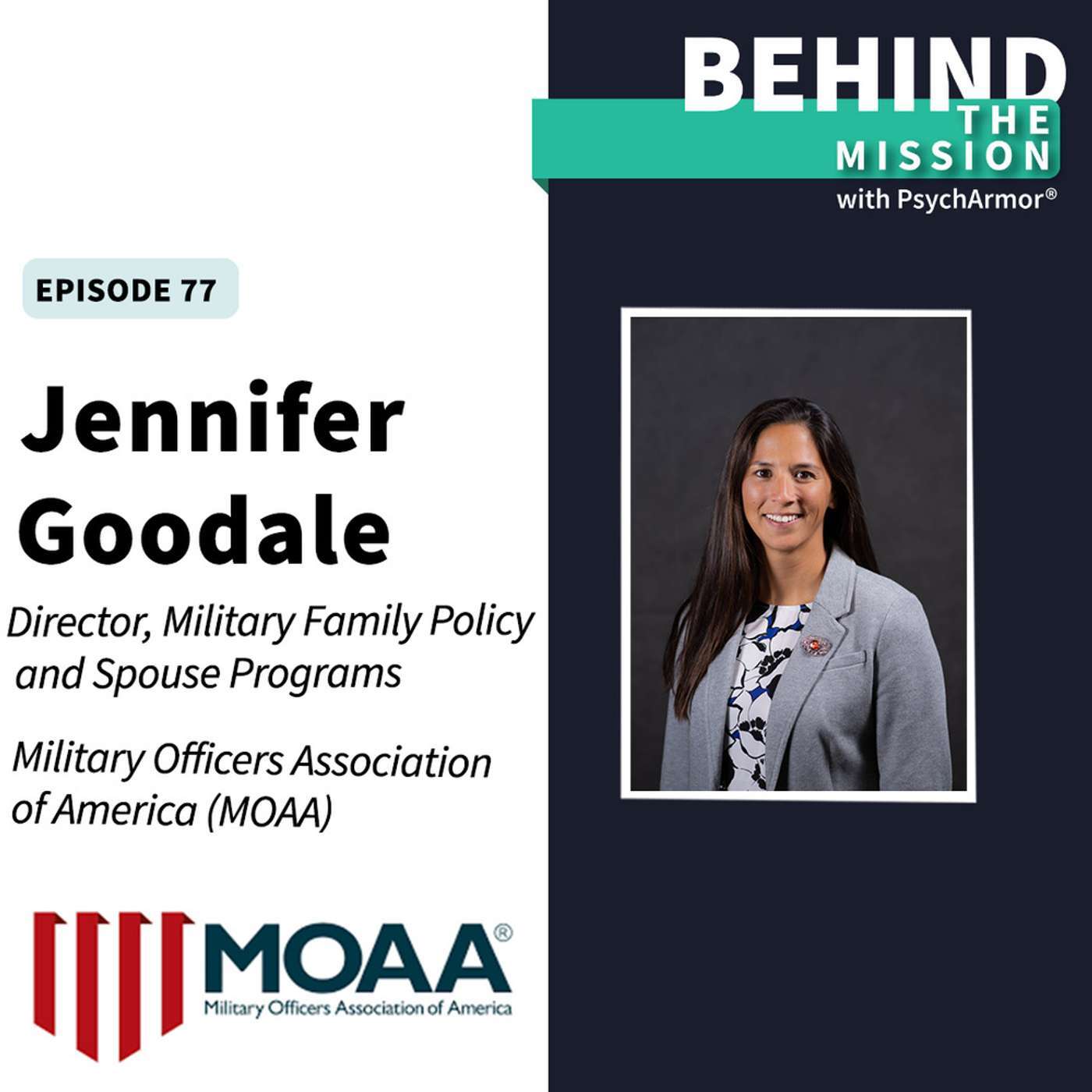 BTM77 - Jennifer Goodale - Military Officers Association of America